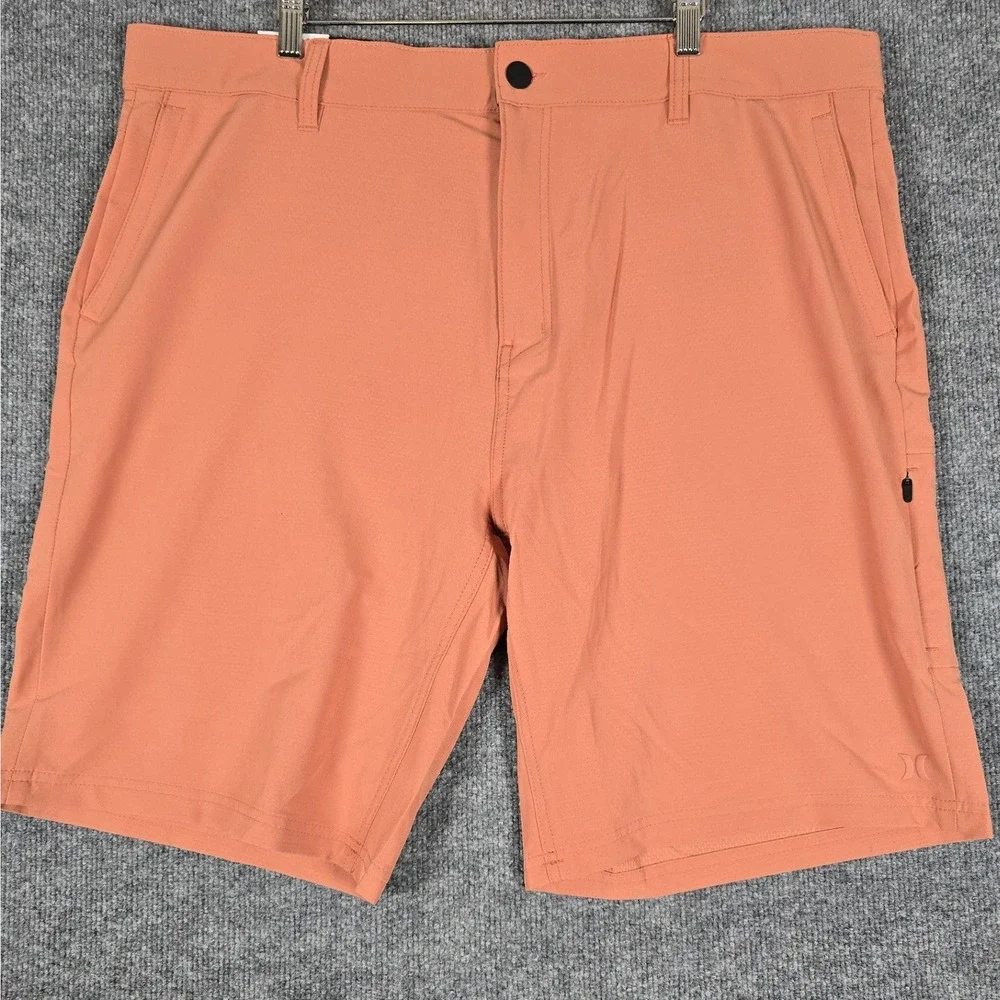 Hurley Men's Trek Hybrid Shorts 20in Length Water‎ Repellent 4 Way Stretch Sz 40